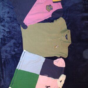 Ralph Lauren Little Girls Rugby Shirt Combo